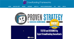 Desktop Screenshot of crowdfundingframeworks.com